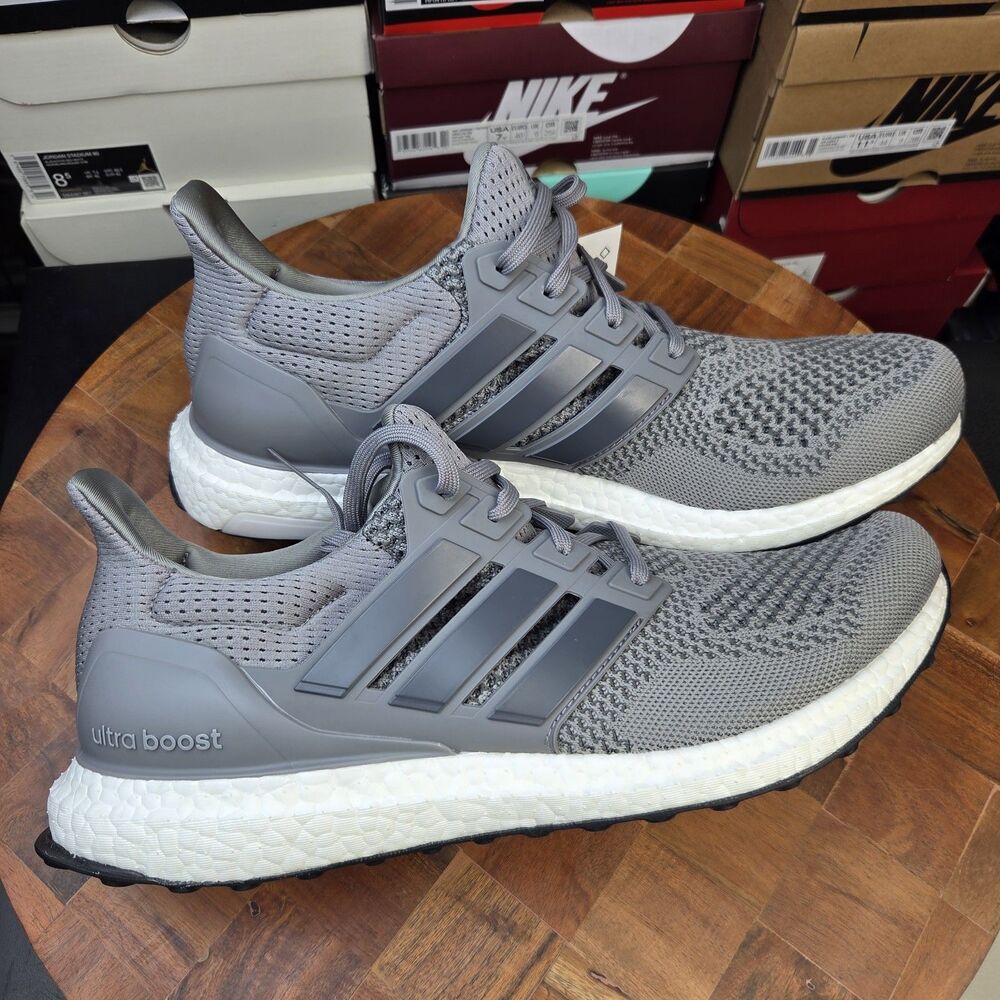 Adidas Ultraboost 1.0 DNA Men's Sz 11.5 Running Shoes Gray Athletic Sneakers